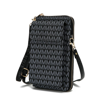 Mkf Collection By Mia K Mala Phone Wallet Crossbody Handbag In Black