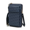 Mkf Collection By Mia K Mala Phone Wallet Crossbody Handbag In Blue