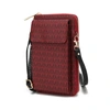 Mkf Collection By Mia K Mala Phone Wallet Crossbody Handbag In Red