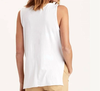 Xcvi Wearables Gauze Minerva Tank In White