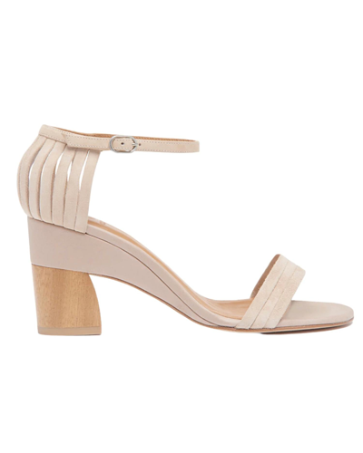 Coclico Iris Sandal In Suede Sand In Beige