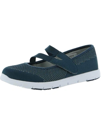 Propét Travel Walker Evo Womens Mesh Casual Mary Janes In Blue