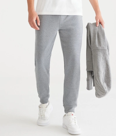 Aéropostale Men's Heritage Logo Tape Jogger Sweatpants In Grey