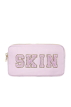 STONEY CLOVER LANE SKIN SMALL POUCH IN LILAC