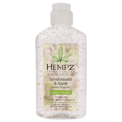 Hempz Fresh Fusions Sandalwood And Apple Herbal Shave Gel By  For Unisex - 6 oz Shave Gel