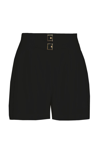 BISHOP + YOUNG WOMEN'S KIMBERLY HIGH WAIST SHORT IN BLACK