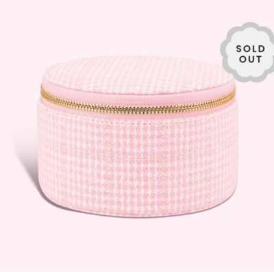 Stoney Clover Lane Shimmer Jewelry Case In Pink