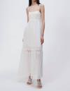 Simkhai Salana Crochet Maxi Dress In White