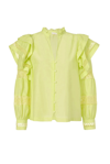 MARIE OLIVER WOMEN'S TALIA BLOUSE IN LIMEADE