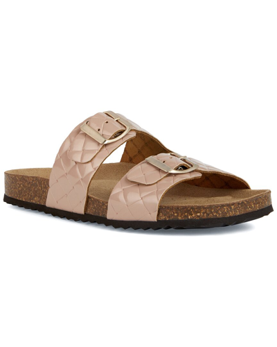Geox Brionia L Leather Sandal In Nocolor