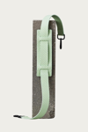 AMPERSAND AS APOSTROPHE LEATHER SHOULDER STRAP IN MINT PYTHON