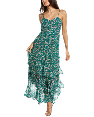 green hutch dress Hutch Green Hi/Low Wrap Dress NWT- Size S – The Saved Collection main image 1