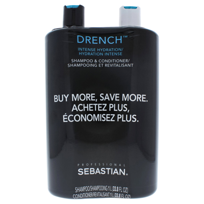 Sebastian Drench Moisturizing Kit By  For Unisex - 2 Pc Kit 33.8 oz Shampoo, 33.8 oz Conditioner