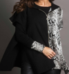Angel Zip Poncho In Multi In Multi