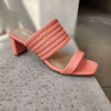 CHARLES BY CHARLES DAVID FANTASY SANDALS IN LT. CORAL