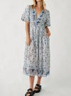 FREE PEOPLE LYSETTE MAXI DRESS IN BLUEBELL COMBO