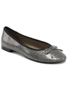 AEROSOLES CRYSTAL WOMENS FAUX LEATHER SNAKE PRINT LOAFERS
