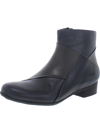 TROTTERS MACI WOMENS LEATHER PATENT ANKLE BOOTS