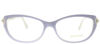 Tom Ford Ft 4286 Cat-eye Eyeglasses In Purple