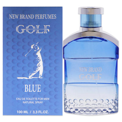 New Brand Golf Blue For  For Men By Men - 3.3 oz Edt Spray