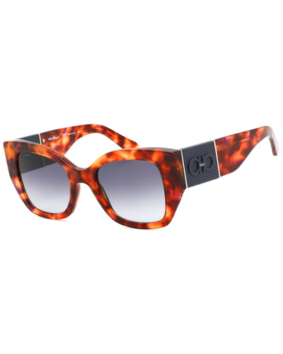 Ferragamo Women's Sf1045s 51mm Sunglasses In Red