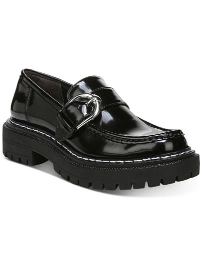 CIRCUS BY SAM EDELMAN EVERLY WOMENS PATENT SLIP ON LOAFERS