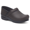 Dansko Women's Professional Clog - Medium Width In Antique Brown Oiled In Multi