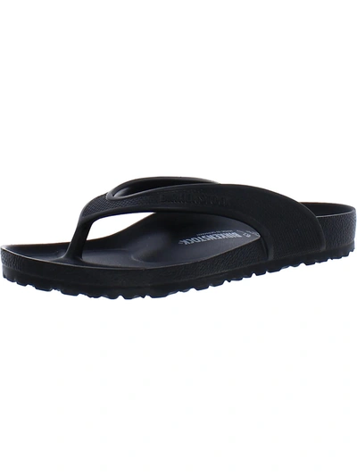 Birkenstock Womens Casual Slip-on Thong Sandals In Black