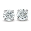 POMPEII3 3/8 CT TDW 14K WHITE GOLD LAB CREATED DIAMOND STUDS SCREW BACK EARRINGS