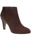 Bella Vita Brennan Womens Suede Round Toe Ankle Boots In Multi