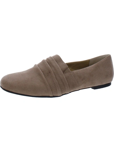 Ros Hommerson Donut  Womens Round Toe Slip On Loafers In Grey