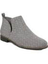 Dr. Scholl's Shoes Rate Womens Faux Suede Padded Insole Booties In Multi