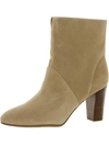 Franco Sarto Pia Womens Leather Zipper Ankle Boots In Multi