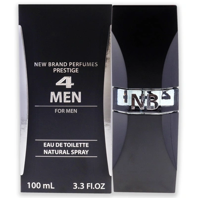 New Brand 4 Men By  For Men - 3.3 oz Edt Spray