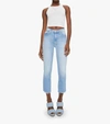 MOTHER INSIDER CROP STEP FRAY JEANS IN LIMITED EDITION