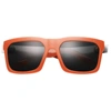 Ivi Vision Giving - Grey Lens In Polished Blood Orange - Brushed Gunmetal In Multi