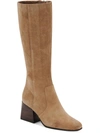 Aqua College Tori Womens Suede Waterproof Knee-high Boots In Multi