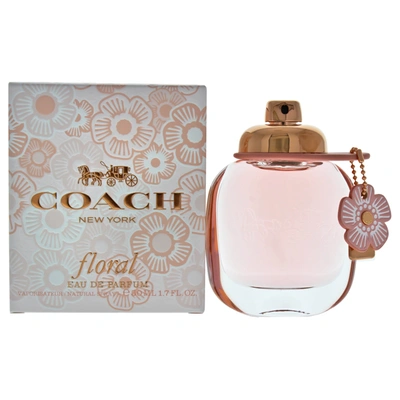 Coach Floral For Women 1.7 oz Edp Spray In Pink,yellow