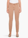 Nic + Zoe Color Mid Rise Ankle Straight Leg Jeans In Pink