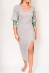 Saylor Bryli Sweater Dress In Grey In Grey