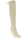 Bcbgeneration Hilanda Womens Faux Leather Pointed Over-the-knee Boots In Multi