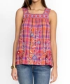 Johnny Was Piper Square Neck Tank In Pla In Multi