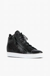 ALL BLACK WOMEN'S URBAN EXOTIC HI TOP SHOES IN BLACK