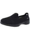 Skechers Go Walk 4-kindle Womens Slip On Fitness Walking Shoes In Black
