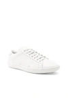 Saint Laurent Sneakers Casual Rubber Sole In White