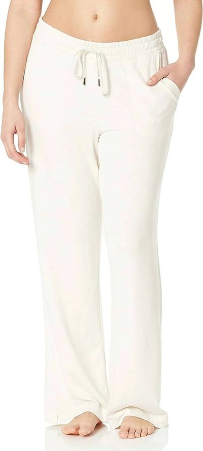 Pj Salvage Essential Pant In Oatmeal In White
