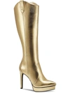 THALIA SODI TRIXI WOMENS PLATFORM KNEE-HIGH BOOTS