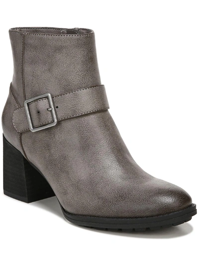 Soul Naturalizer Campus Womens Faux Leather Booties In Brown
