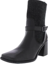 SAM EDELMAN MARCI WOMENS LEATHER SOCK ANKLE BOOTS