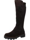 VINCE CAMUTO TENCOLI WOMENS LEATHER LUGGED SOLE KNEE-HIGH BOOTS